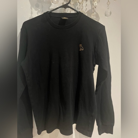 OVO Drake Merch black long sleeve shirt Size Small - Picture 2 of 5